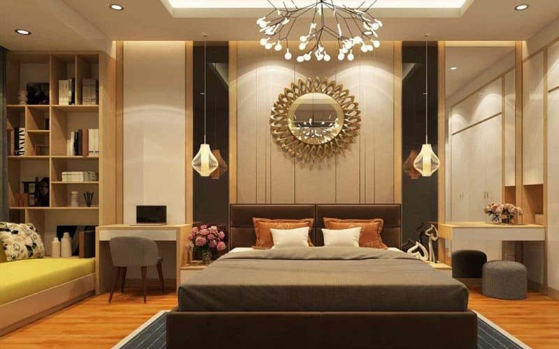 Alt: Phòng ngủ ấm cúng và yên tĩnh