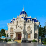 biệt thự lâu đài 3 tầng