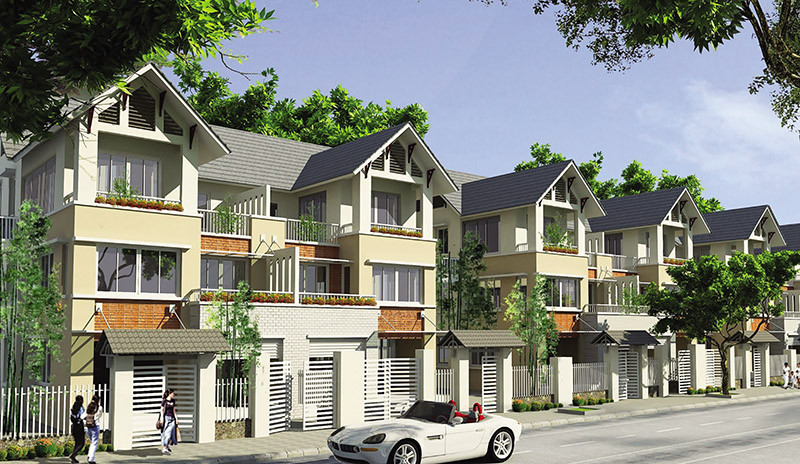 Biệt thự liền kề là một trong những loại hình bất động sản được nhà đầu tư đánh giá cao, dễ dàng xây dựng và bán lại