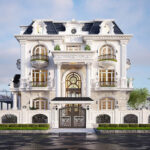biệt thự mini 3 tầng tân cổ điển