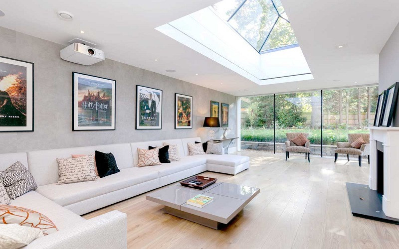 Giếng trời giúp điều hòa không khí