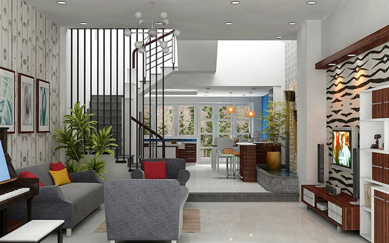 Hệ thống thoát nước cho giếng trời