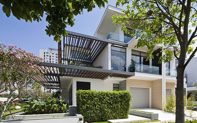 hướng dẫn thiết kế sân vườn ban công nhà phố