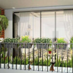 Không gian xanh trong nhà phố phong cách Nhật Bản