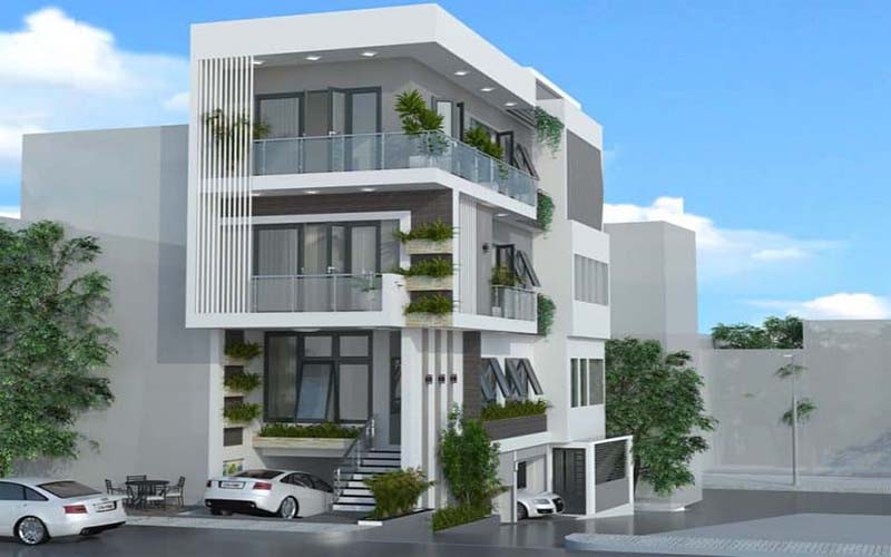 Kinh nghiệm xây nhà phố kết hợp kinh doanh an toàn và an ninh