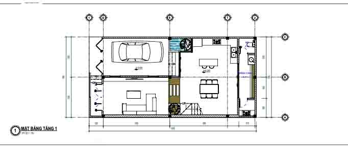 Mặt bằng thiết kế nhà 100m2