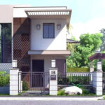 mẫu nhà phố 2 tầng 5x15