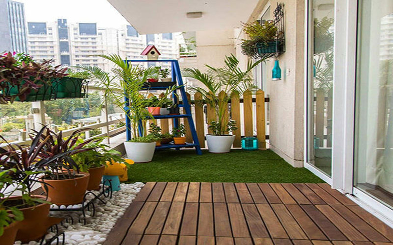 mau thiet ke san vuon ban cong nha pho dep