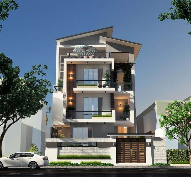 nhà phố châu âu