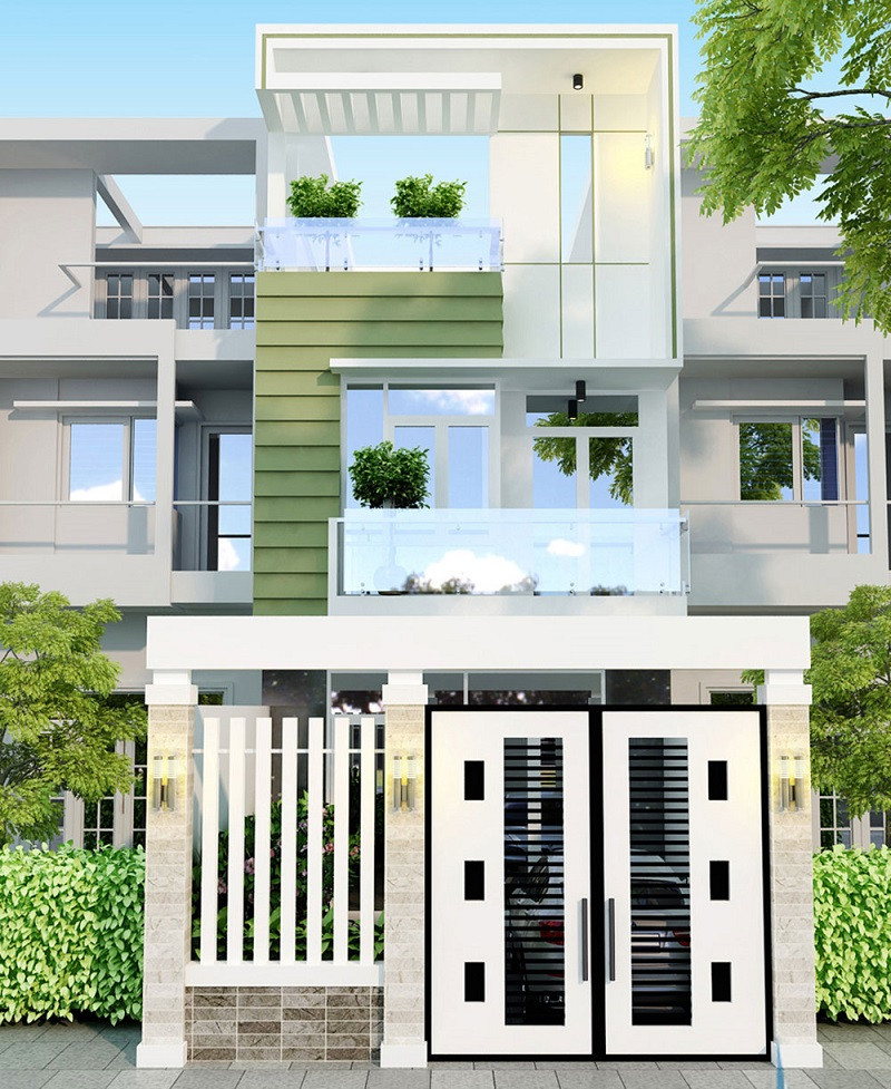 nhà phố kiểu châu âu