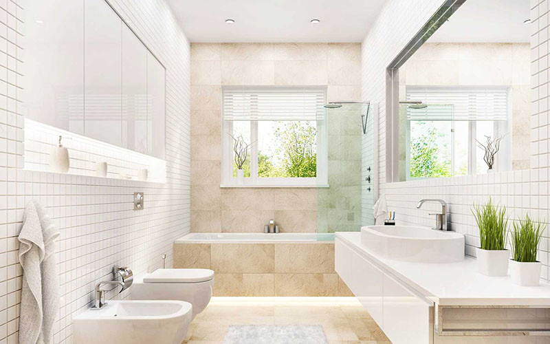 Nhà vệ sinh liền kề bếp