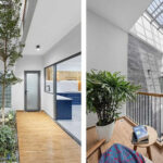 Thiết kế giếng trời trong nhà phố hiện đại