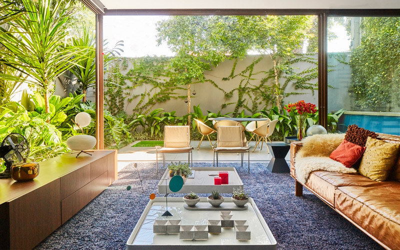 thiết kế nội thất nhà phố 2 tầng hiện đại