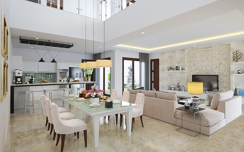 Thiết kế phòng tắm nhà phố 3 tầng