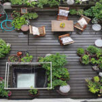 thiết kế sân vườn ban công nhà phố