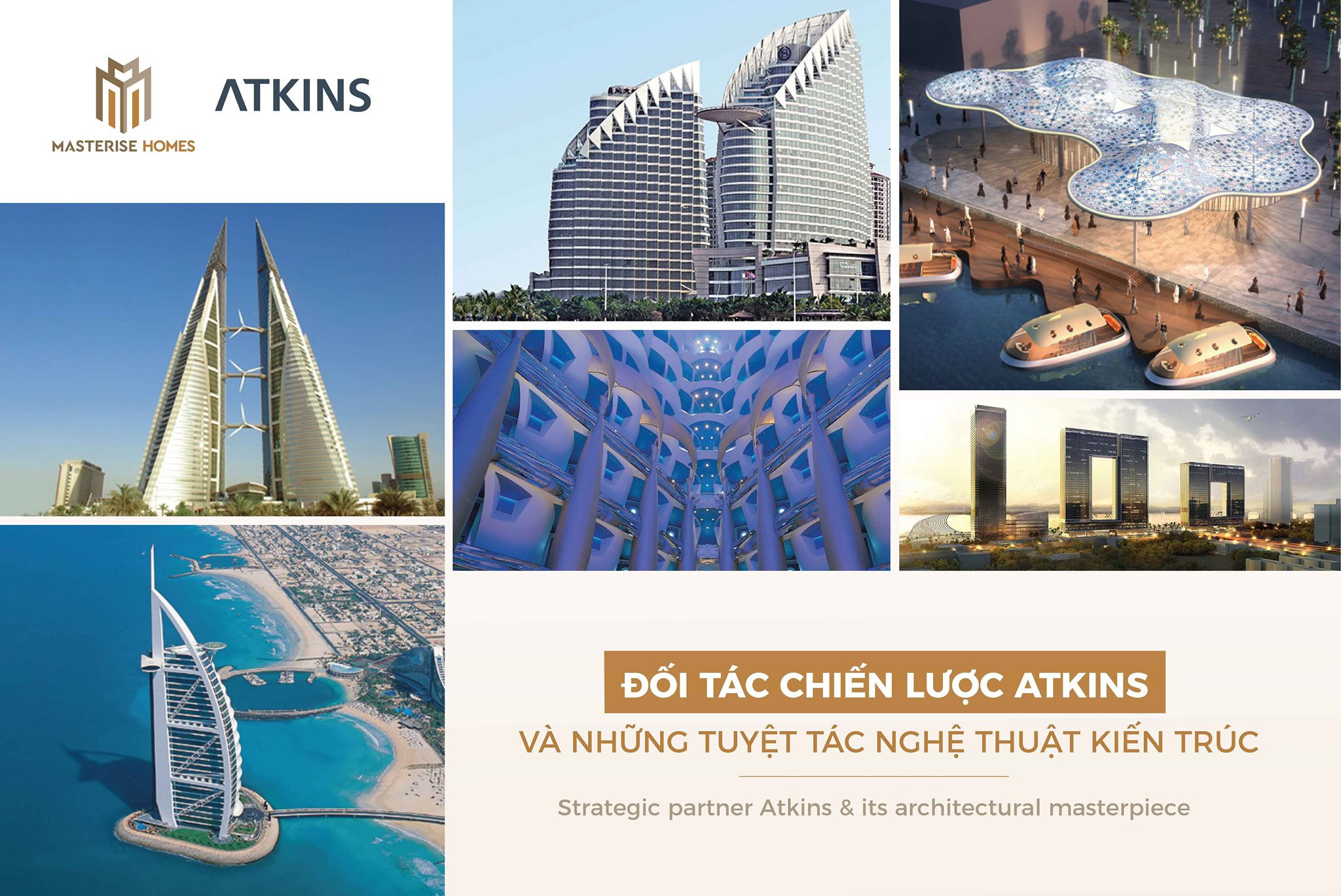 Những tuyệt tác kiến trúc của Atkins – Đối tác Masterise tại Việt Nam