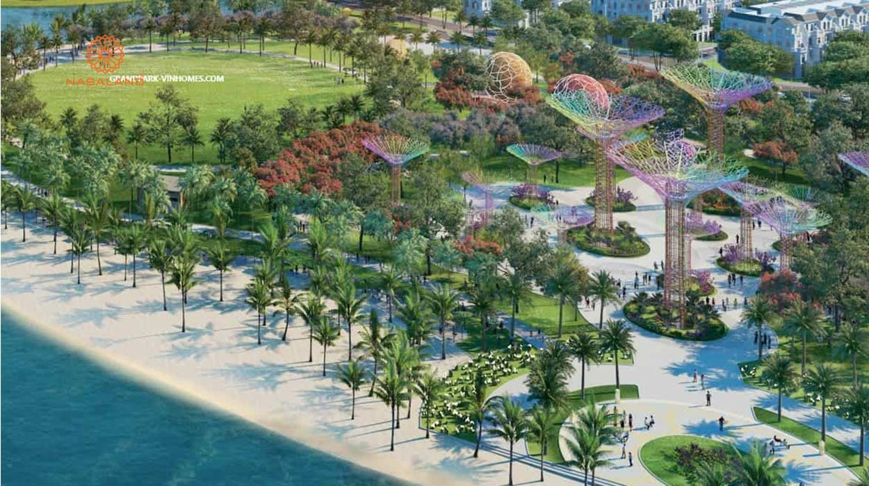 Công viên ánh sáng 36 ha Vinhomes Grand Park có diện tích lớn