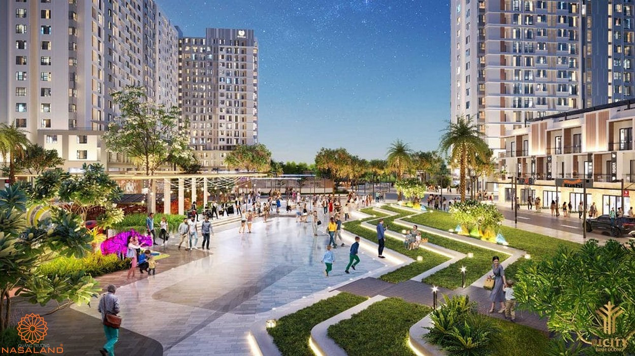 Công viên nội khu dự án Picity Sky Park Dĩ An