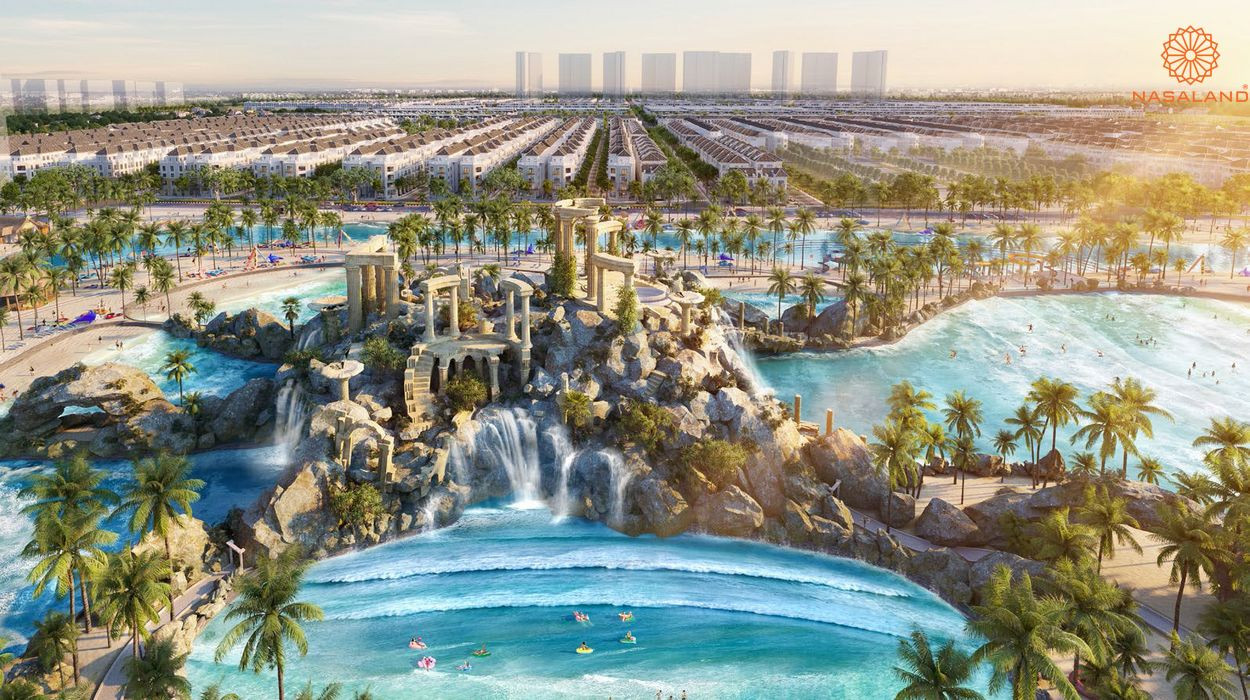 Công viên Royal Wave Park tại Vinhomes Ocean Park 2