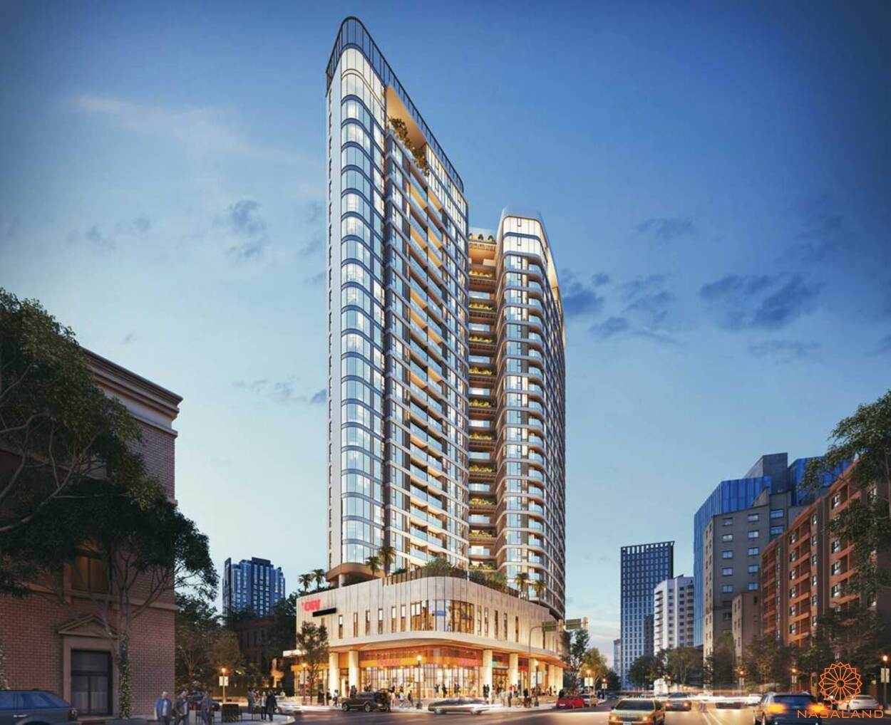 Dự án Thảo Điền Green được xây dựng trên diện tích 5.000 m2 tại trung tâm Quận 2