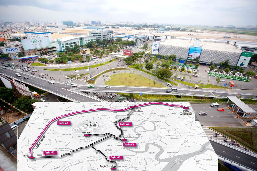 Đề xuất làm tuyến đường trên cao từ Nguyễn Văn Linh đến Cộng Hòa