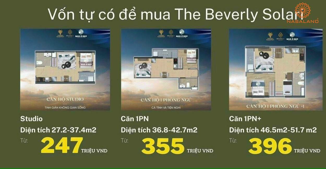 Giá bán The Beverly Solari