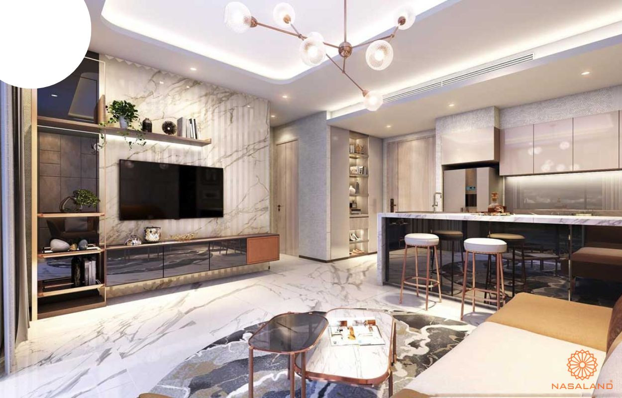 Hình ảnh nội thất bàn giao Thảo Điền Green