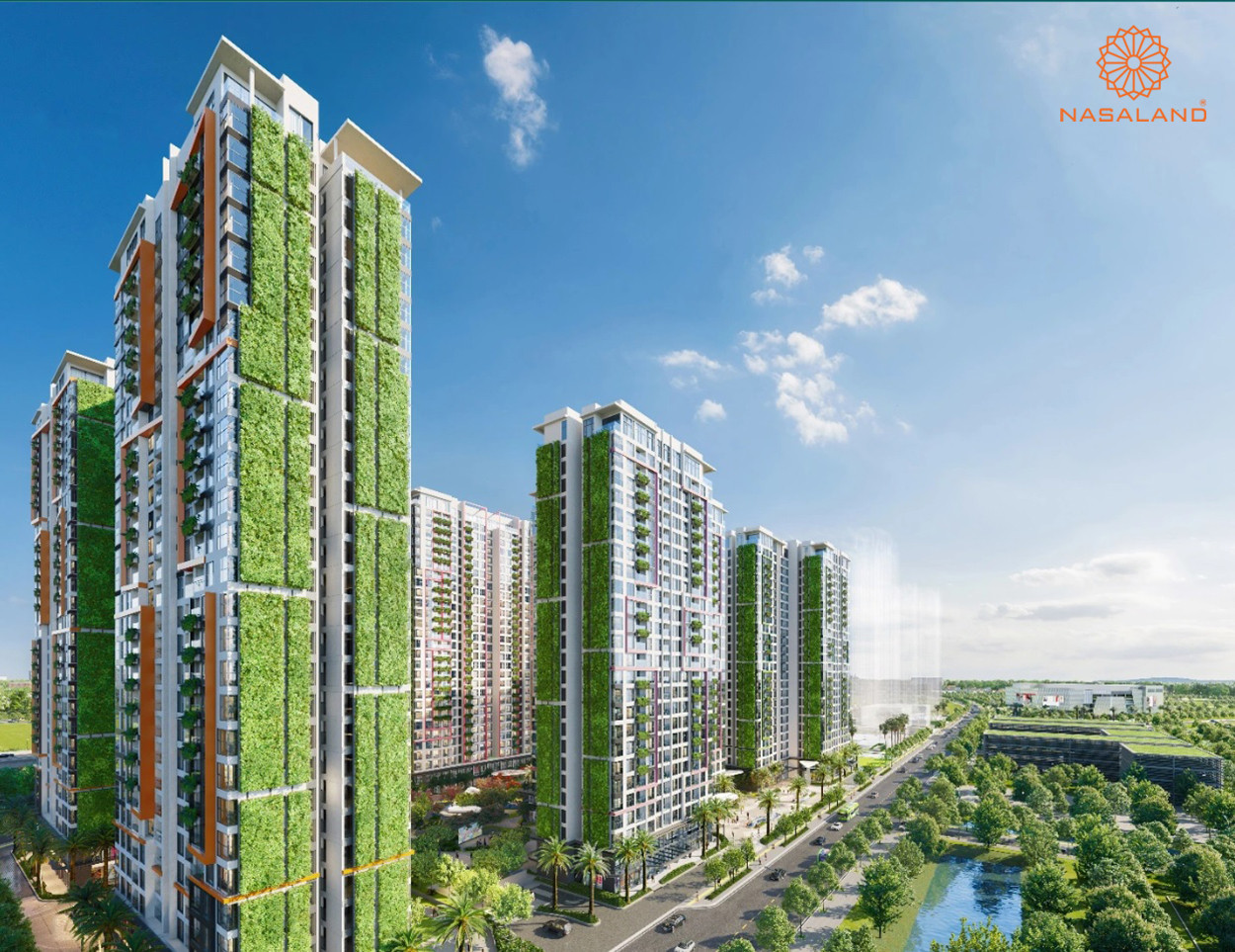 Hình ảnh tổng quan dự án - Nội thất bàn giao Lumiere Boulevard