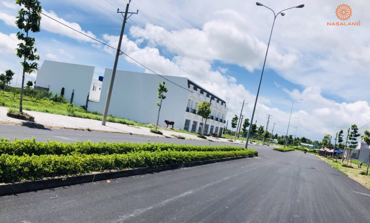 Khu dân cư xây dựng theo quy hoạch.