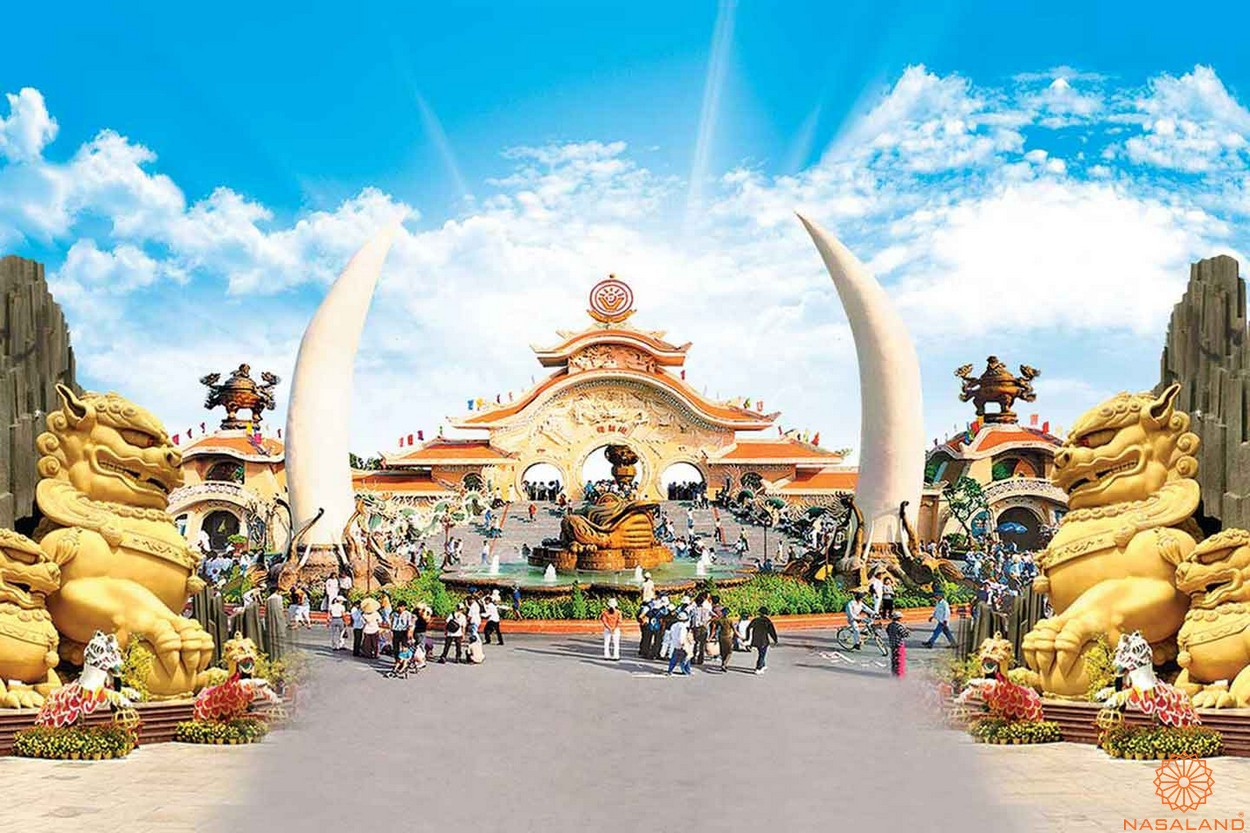 Khu du lịch sinh thái Suối Tiên tiện ích Lumiere Boulevard