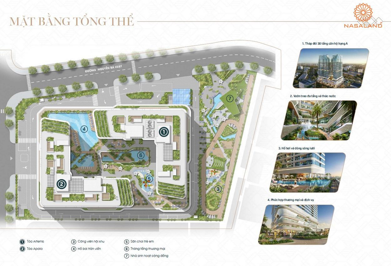 Mặt bằng King Crown Infinity