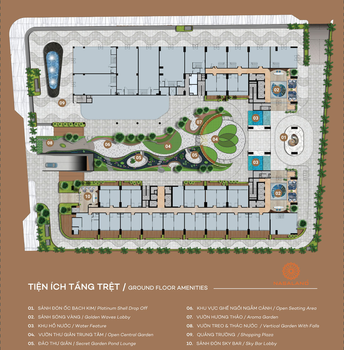 Mặt bằng tổng thể.