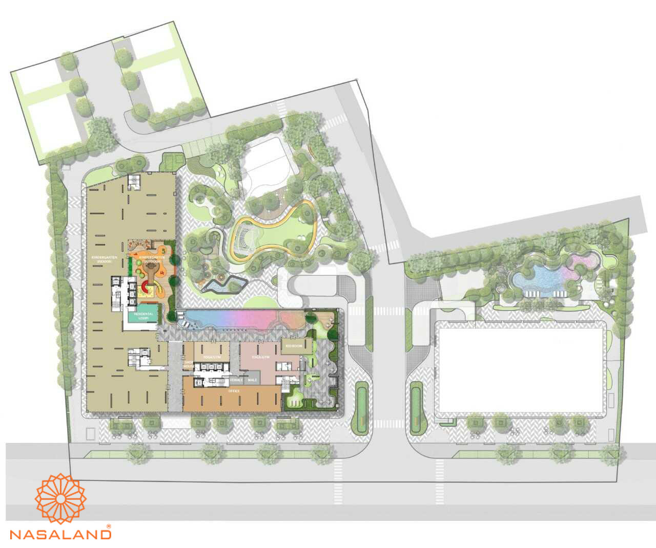 Mặt bằng Urban Green tầng 3