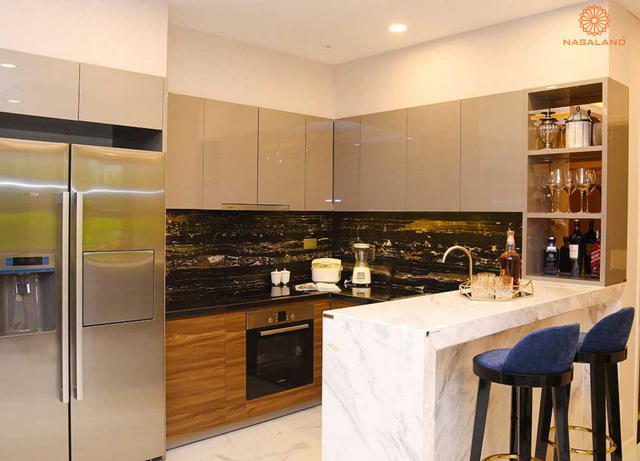 Nội thất bàn giao DatXanhHomes Riverside được thiết kế tinh tế hiện đại