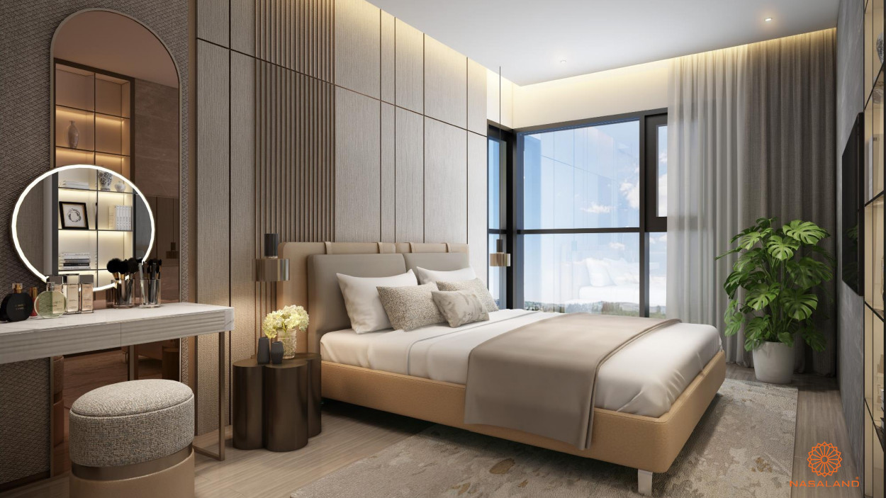 Nội thất bàn giao Lumiere Boulevard mang nét hiện đại