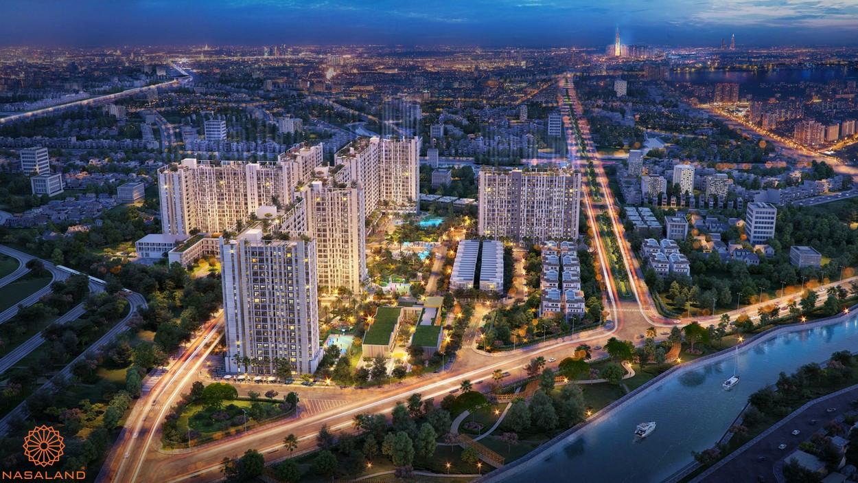 Phối cảnh dự án - mặt bằng Picity Sky Park Dĩ An