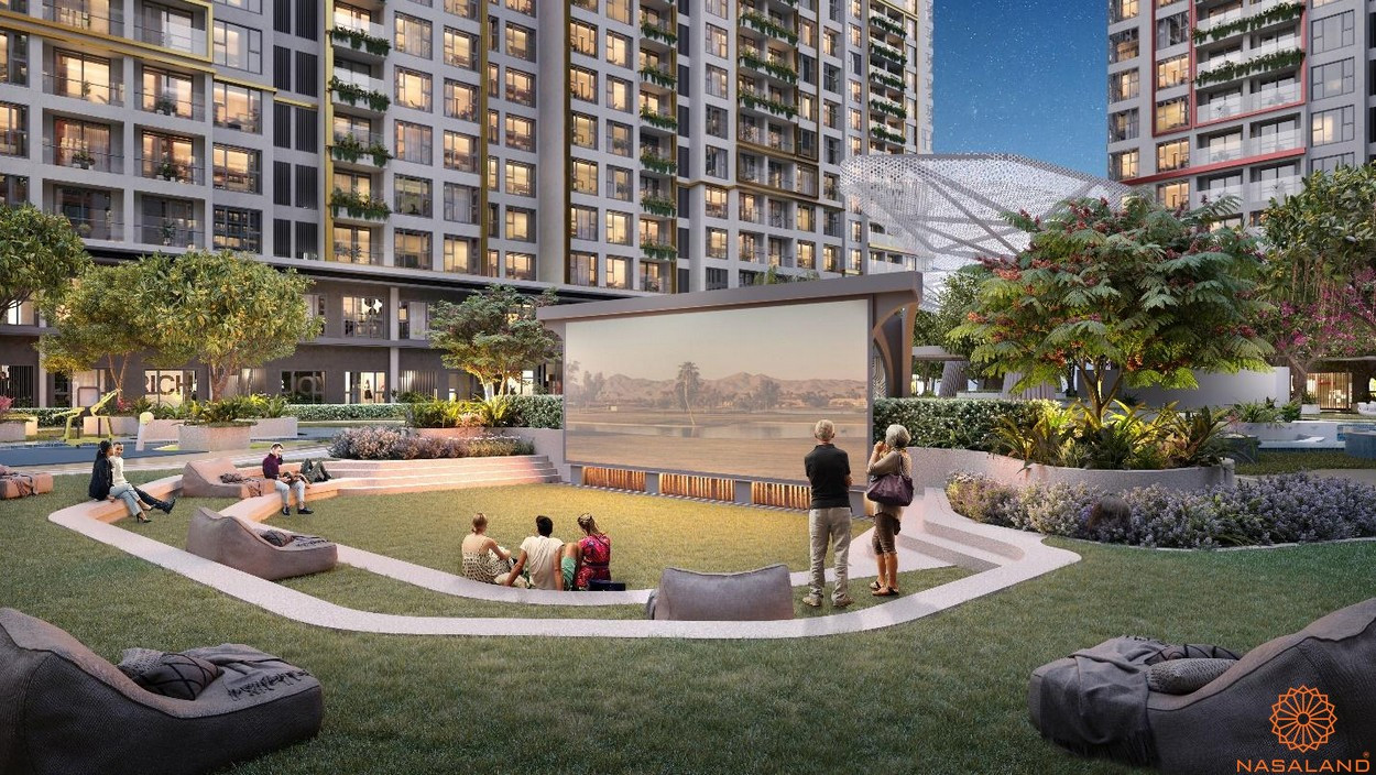 Rạp chiếu phim ngoài trời hiện đại tiện ích Lumiere Boulevard