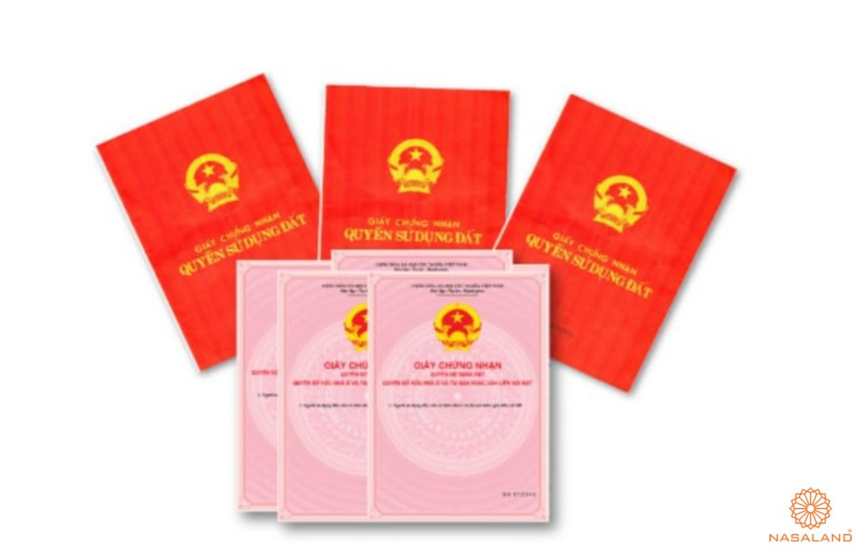 Sổ hồng giấy chứng nhận quyền sử dụng đất