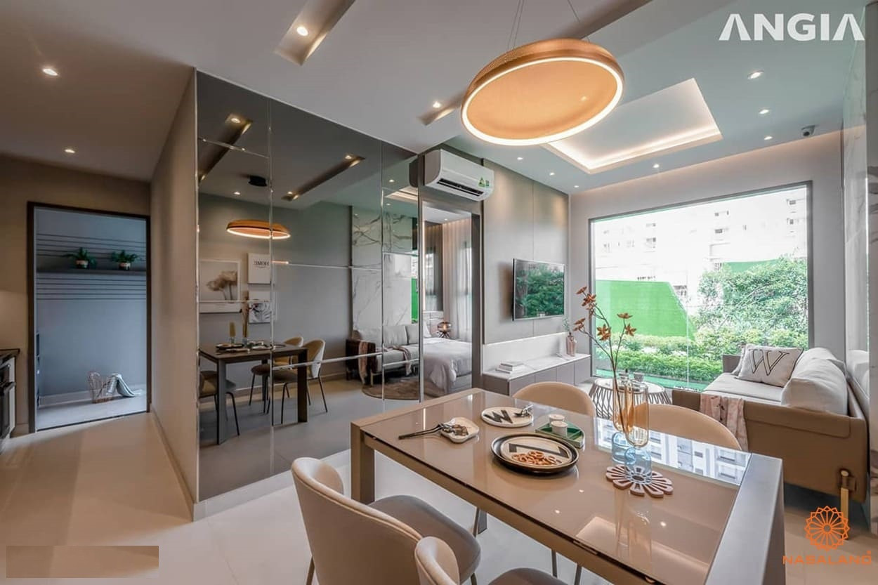 Thiết kế căn hộ view cực thông thoáng của dự án