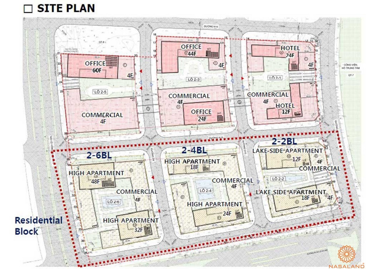 Tổng quan về mặt bằng Eco Smart City