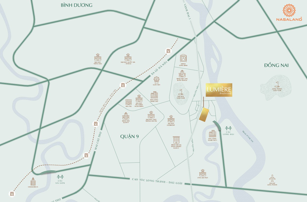 Tiện ích Lumiere Boulevard có những gì?