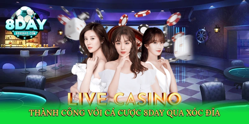 Game Xóc Đĩa Online 8day – Cá Cược Kịch Tính 2025